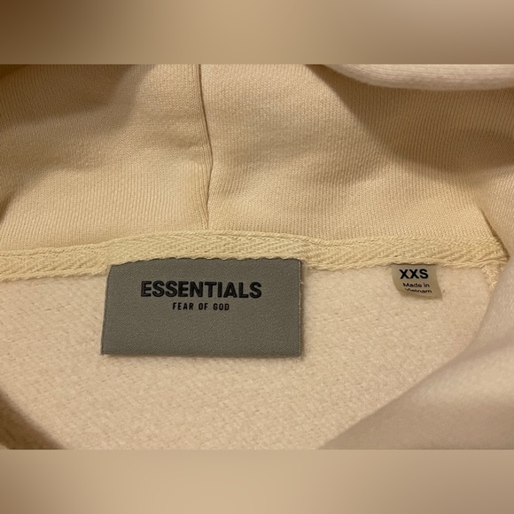 Essentials Fear of God Hoodie in Buttercream - Picture 4 of 4